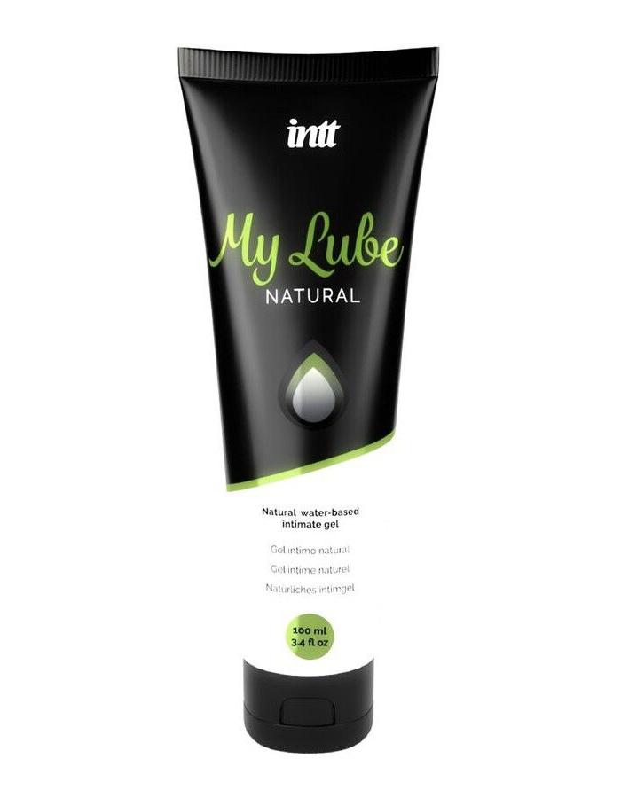 Intt My Lube Natural - интимный гель на водной основе, 100 мл