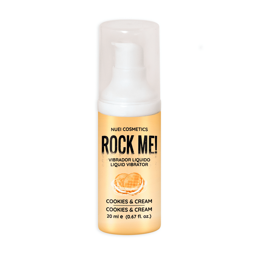 Жидкий вибратор Nuei ROCK ME! печенье со сливками, 20 мл