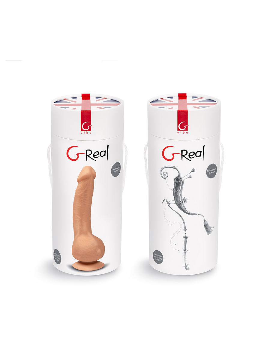 Реалистичный вибратор Gvibe Greal 2, 22х4 см