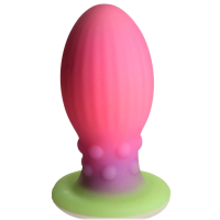 Xeno Egg - фаллоимитатор яйцо светящееся в темноте, XL 17.6х7.9 см