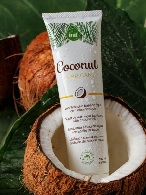 Intt Coconut Lubrificante - веганский лубрикант на водной основе с кокосовым вкусом,  100 мл