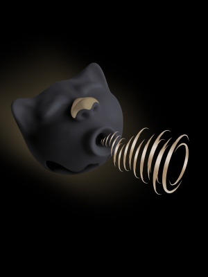 Вакуумный стимулятор клитора Gvibe Gcat, 7.5х8.2 см 