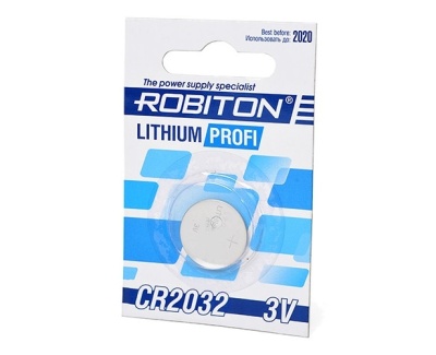 Литиевая батарейка Robiton Profi R-CR2032-BL5 