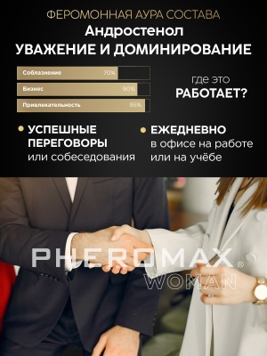 Женский спрей для тела с феромонами Pheromax Woman, 1 мл.