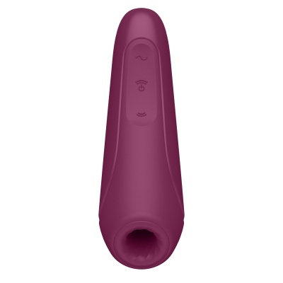 TESTER Satisfyer Curvy1+ вакуумный стимулятор клитора с управлением через приложение 