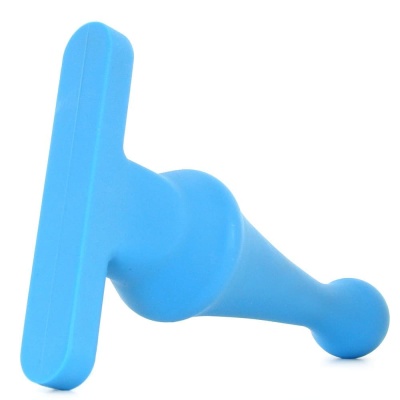 Topco Sales - анальная пробка, 14.5х4.3 см (голубой)