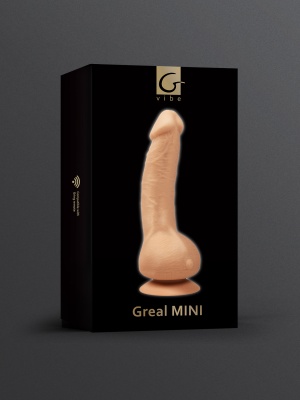 Реалистичный вибратор Gvibe Greal Mini, 18х3,2 см