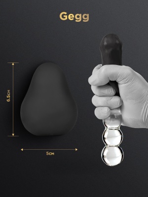 Подарочный набор от Gvibe: вибратор Gpop 2 и яйцо мастурбатор Gegg (2шт)
