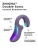 Lelo Enigma Double Sonic - вакуумный смарт стимулятор с вибрацией, 14 см