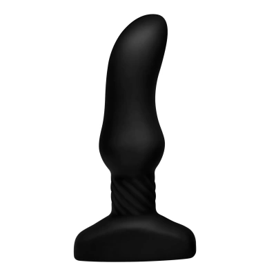 Rimming Plug - анальная вибропробка с дистанционным управлением, М 13.9х3.8 см 