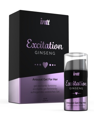 Intt Excitation - возбуждающий гель с женьшенем для женщин, 15 мл