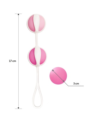 Вагинальные шарики Geisha Balls 2, 17х3 см