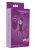 Toy Joy Halo Halo C-Ring Sleeve - эрекционная вибронасадка с дистанционным управлением, 6.2х5 см (фиолетовый)