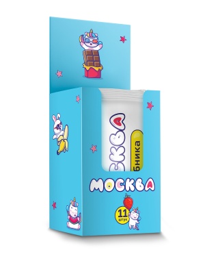 Москва Вкусная Ассорти - набор пробников гелей для удовольствия с разными ароматами, 11 саше по 10 мл