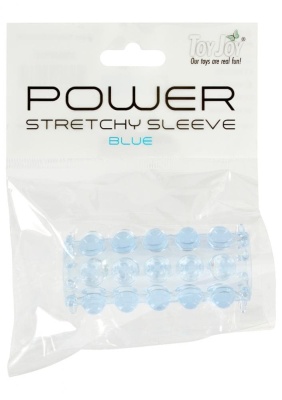 Насадка на пенис Power Stretchy - Toy Joy, 6.5 см (прозрачный) 