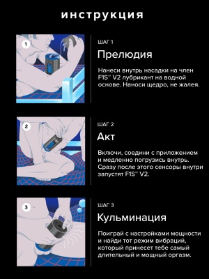 Lelo F1S V2x - Инновационный сенсорный мастурбатор