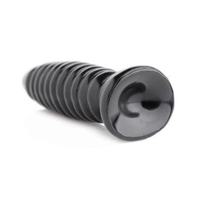 Obsession - ребристый анальный стимулятор, 17.8х5 см