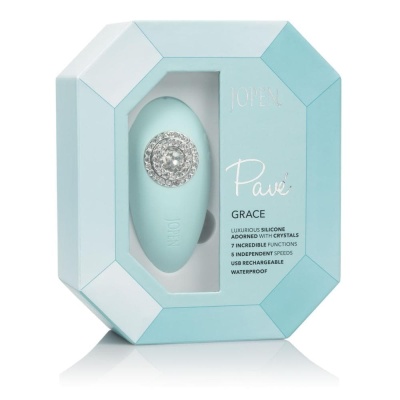 Вибратор для клитора с кристаллами Grace Pave - California Exotic Novelties 
