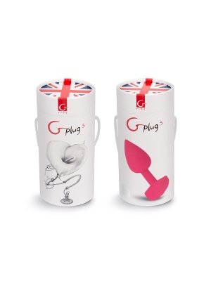 Анальная пробка с вибрацией Gvibe Gplug S, 8х2.8 см 