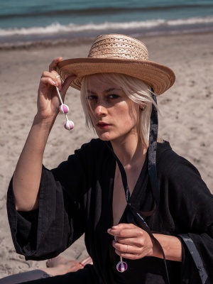 Вагинальные шарики Geisha Balls 3, 17х3 см
