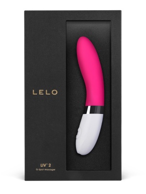 Гладкий вибратор Liv 2 (Lelo, Швеция) - 17.5х3.5 см (розовый)