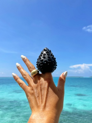 Gvibe Gegg Black - мастурбатор яйцо, 6.5х5 см (черный)