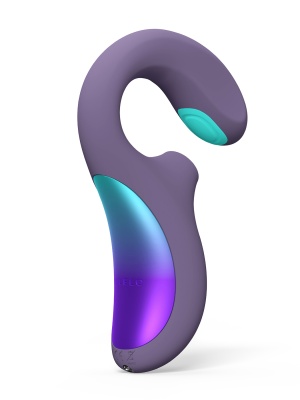 Lelo Enigma Double Sonic - вакуумный смарт стимулятор с вибрацией, 14 см