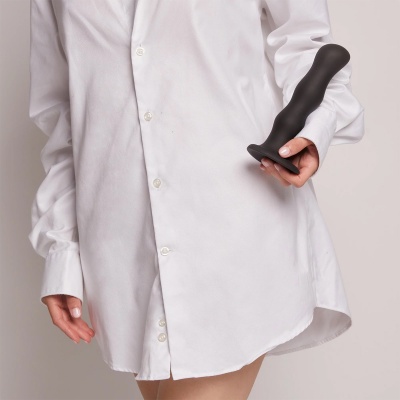 Strap-On-Me Dildo Geisha Ball Noir XL - Фаллоимитатор, 17 см (черный)