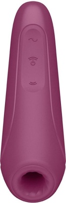 TESTER Satisfyer Curvy1+ вакуумный стимулятор клитора с управлением через приложение 