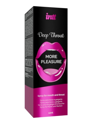 Intt Deep throat - Спрей для глубокого минета, 12 мл