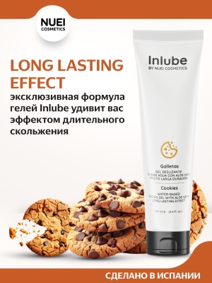 Nuei Inlube - водный лубрикант с алоэ вера и ароматом печенья, 100 мл