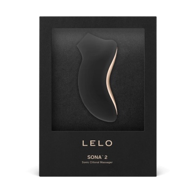NEW! ЗLelo Sona 2 Cruise - вуковой массажер клитора, 11.5 см (чёрный)
