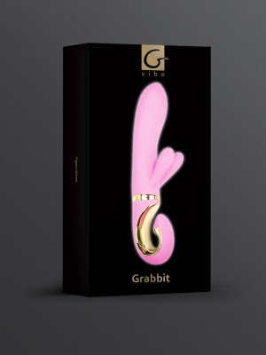 Вибратор-кролик Gvibe Grabbit, 22х4 см