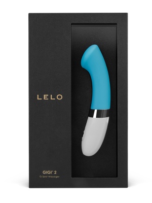 Мощный вибратор для точки G Lelo - Gigi 2, 17.5 см (голубой)