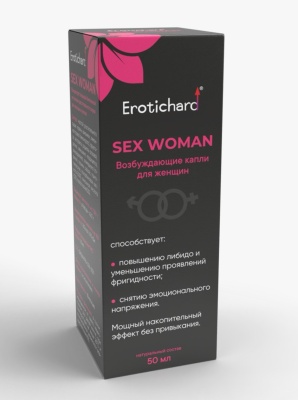Возбуждающие капли для женщин Erotichard sex woman, 50 мл