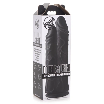 Double Pecker - большой двойной фаллоимитатор, 27х8.9 см