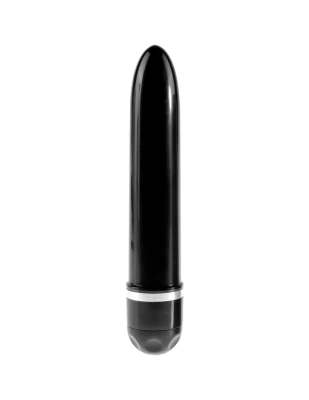 Pipedream King Cock 5 Vibrating Stiffy - реалистичный вибратор, 16.5х3.8 см (коричневый)