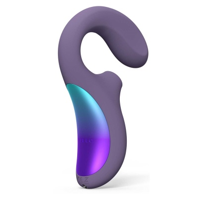 Lelo Enigma Wave - вакуумный стимулятор тройного действия, 14 см