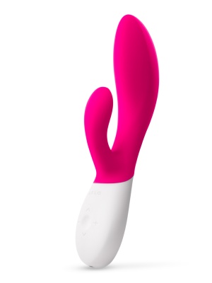 Lelo Ina Wave 2 - вибратор кролик, 20х4.5 см