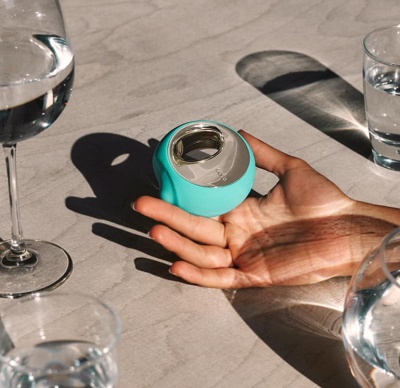 Lelo Ora 3 - инновационный симулятор орального секса, 8х4.3 см (бирюза)