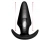 Kinetic Thumping - анальная пробка с толчковыми движениями, 13.3х5 см 