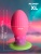 Egg - фаллоимитатор яйцо светящееся в темноте, XL 17.6х7.9 см 