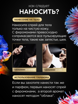 Мужской спрей для тела с феромонами Pheromax Man, 14 мл.