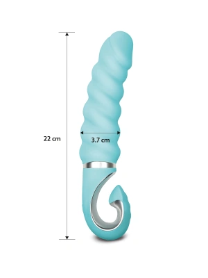 Анатомический витой вибратор Gvibe Gjack 2, 22х3.7 см
