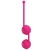 Kegel Tighten Up III Pretty Love Baile - Шарики вагинальные на плотной силиконовой сцепке из коллекции, 3.5 см (розовый)