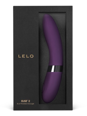 Вибратор Elise 2 от Lelo, Швеция-  22х3.6 см (фиолетовый)