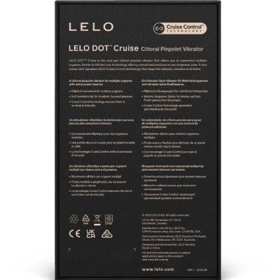 Lelo Dot Cruise - вибромассажер для клитора, 16.5 см