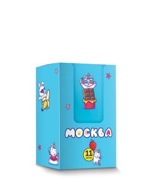 Москва Вкусная Ассорти - набор пробников гелей для удовольствия с разными ароматами, 11 саше по 10 мл