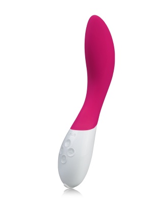 Классный вибратор для точки G Lelo - Mona 2, 19 см (вишневый)