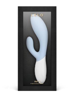 Lelo Ina 3 - вибратор кролик, 11х3.7 см